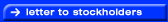 Letter to our stockholders